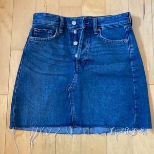 H&M denim miniskirt